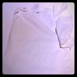 NEW Holt & Lulu White Sleeveless Top Size 6